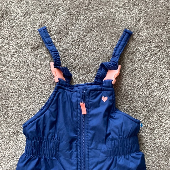 Carter’s Navy Snow Bib SIZE 3T - Picture 2 of 4